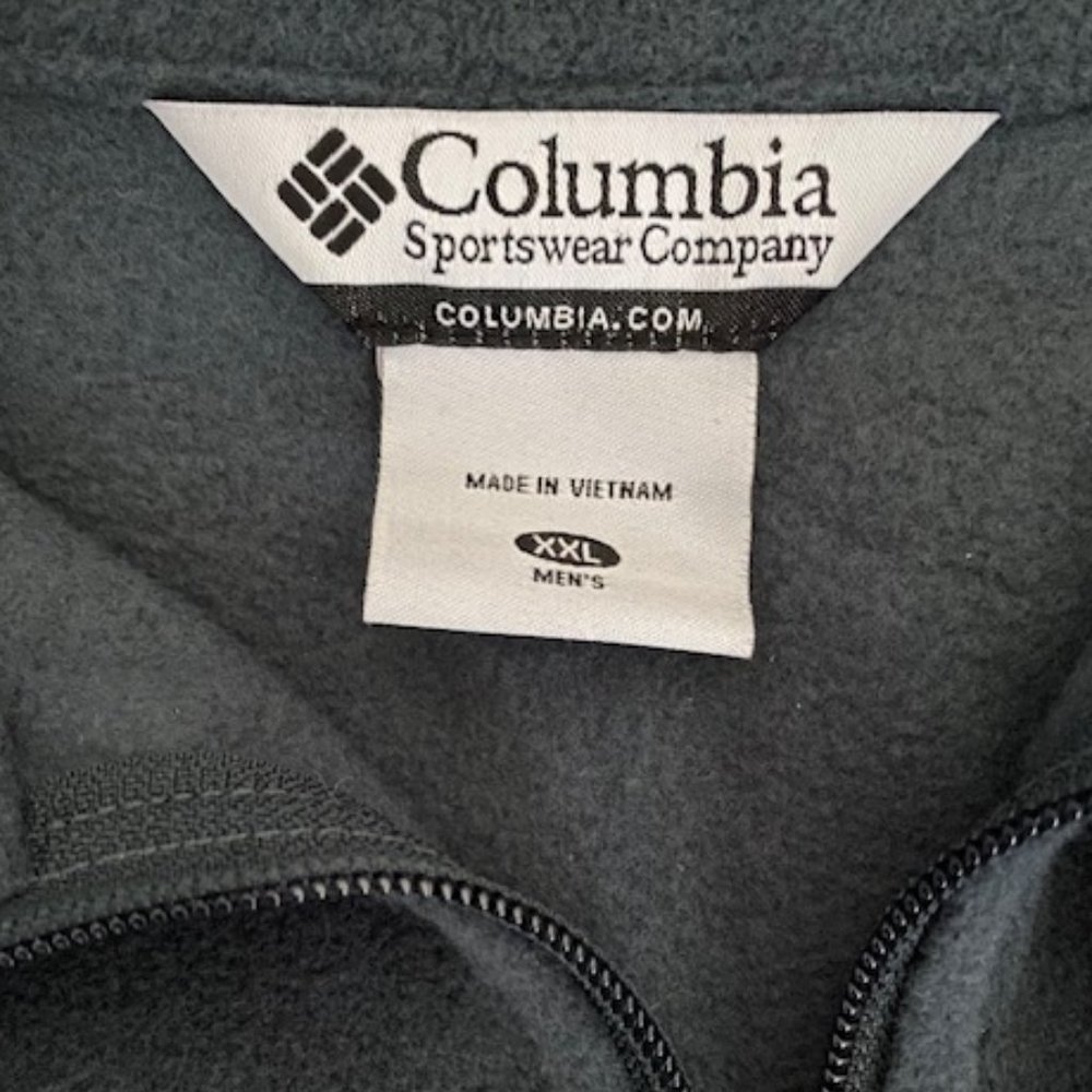 Columbia Brand Vintage Men’s Fleece Jacket - Picture 3 of 6